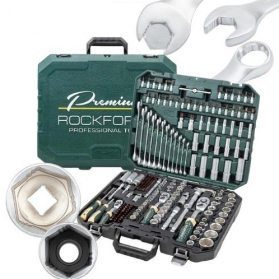  ГЕДОРЕ 216 ЧАСТИ 1/2“, 1/4“ И 3/8“ ROCKFORCE PREMIUM XI-ON